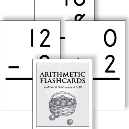 Arithmetic Flashcards – Addition and Subtraction (0-18)