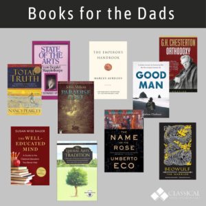 Book Stack for Dads