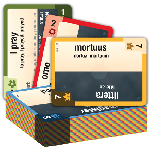 Latin for Children: Primer B – Clash Cards Game