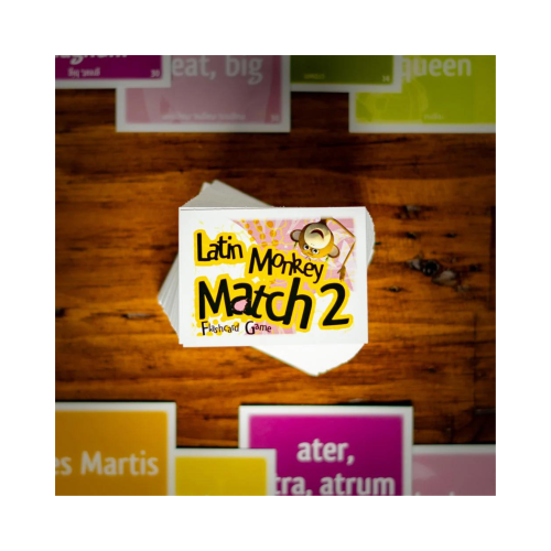 Latin Monkey Match 2 – Flashcard Game