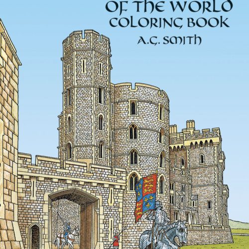Castles Around the World Coloring Book