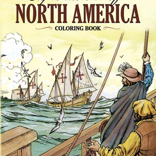 Exploration of North America Coloring Book