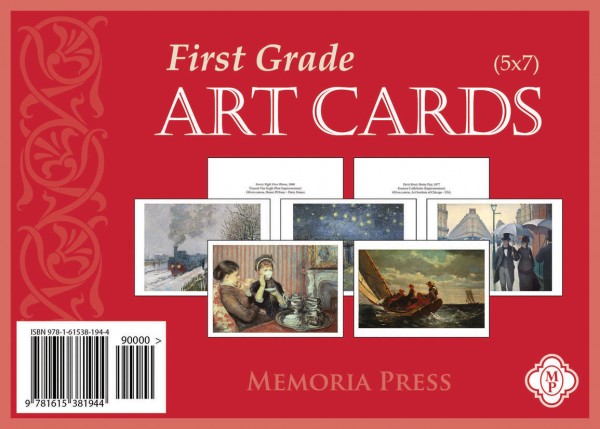 First Grade Art Cards (5″x 7″)