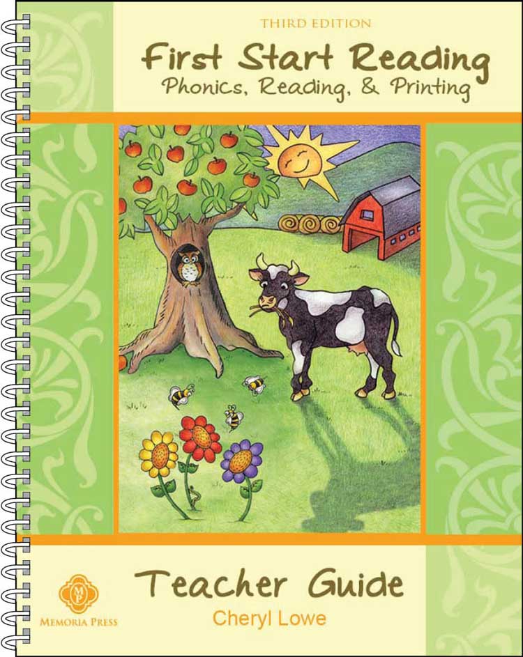 First Start Reading: Phonics, Reading, and Printing Teacher Guide (Third Edition)