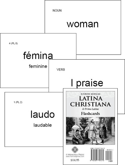 Prima Latina – Latina Christiana Flashcards (Fourth Edition)