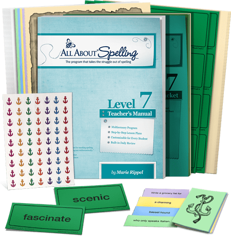 All About Spelling Level 7 - Complete Set