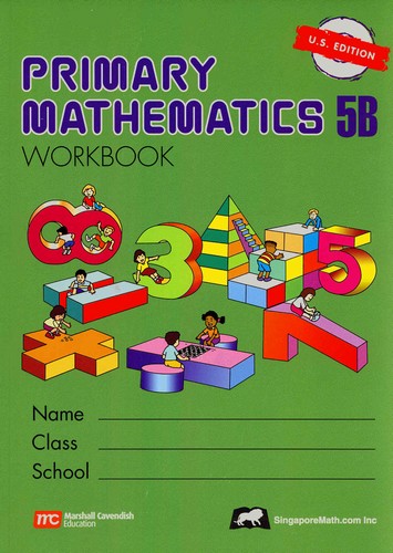 Singapore Primary Math Workbook 5B - U.S. Edition