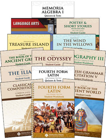 8.2 Eighth Grade Consumable Curriculum Set
