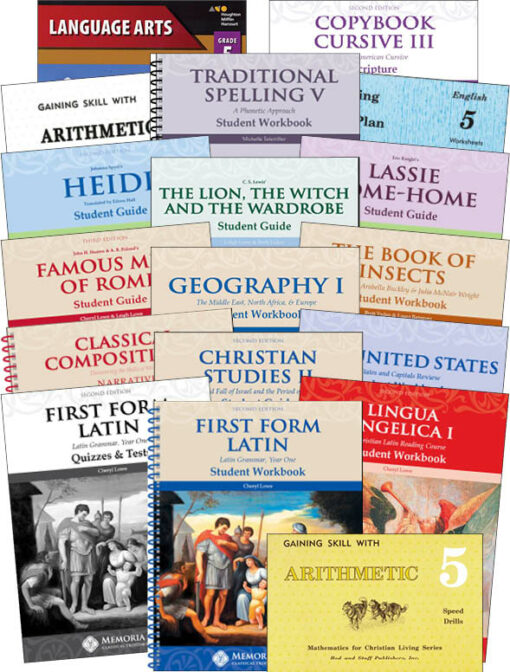 5.1 Fifth Grade Consumable Curriculum Set
