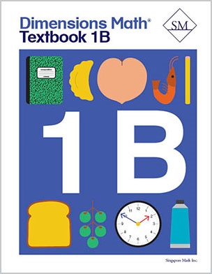 Singapore Dimensions Math: Level 1B - Textbook