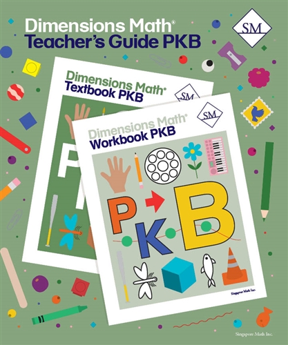 Singapore Dimensions Math: Level Pre-KB - Teacher's Guide