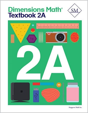 Singapore Dimensions Math: Level 2A - Textbook