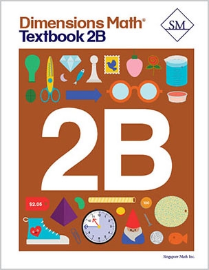 Singapore Dimensions Math: Level 2B - Textbook