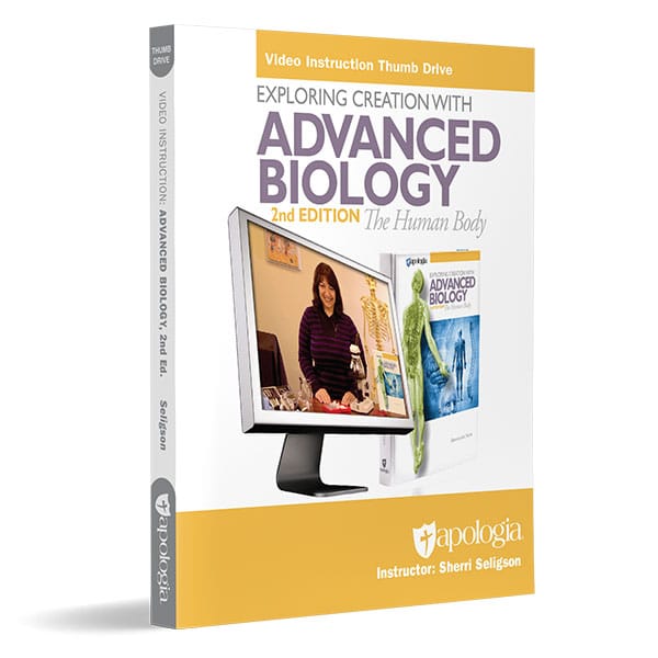 Exploring Creation with Advanced Biology: The Human Body, 2nd Edition - Video Instructional Thumb Drive
