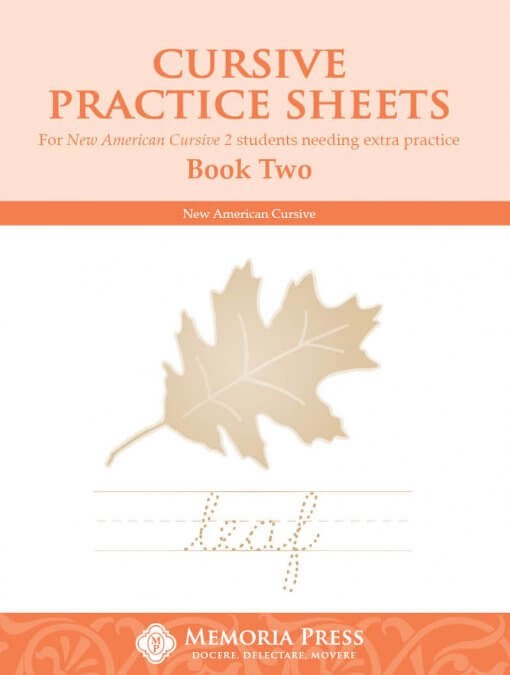 Cursive Practice Sheets: Book Two