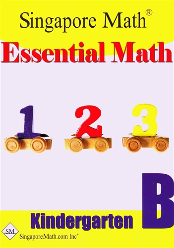 Singapore Essential Math: Kindergarten B - Textbook