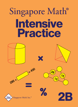 Singapore Math: Level 2B - Intensive Practice (U.S. Edition)