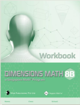 Singapore Dimensions Math: Level 8B - Workbook