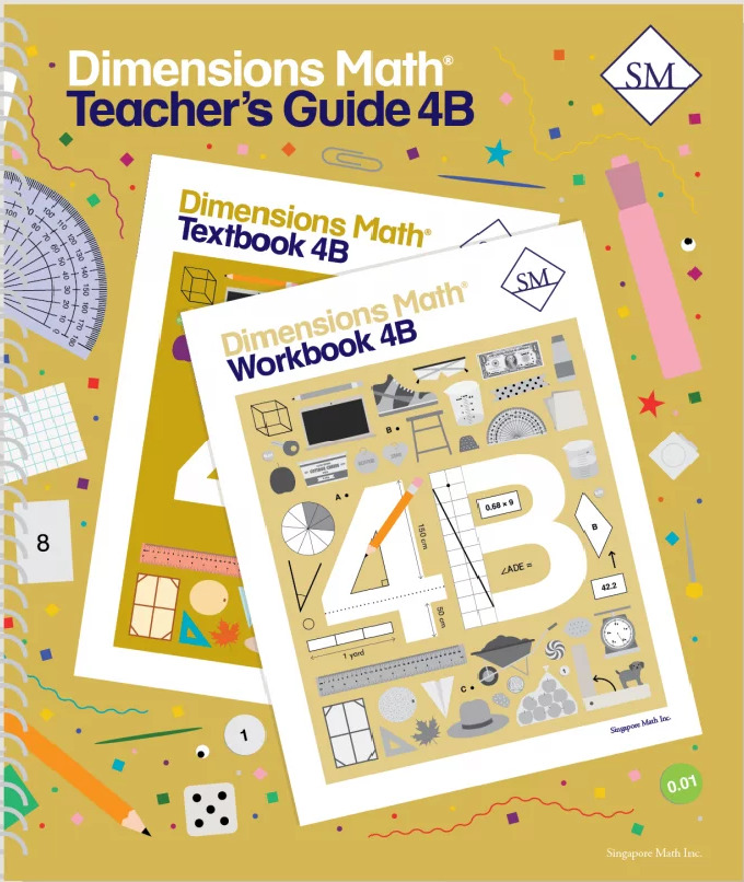 Singapore Dimensions Math: Level 4B - Teacher's Guide