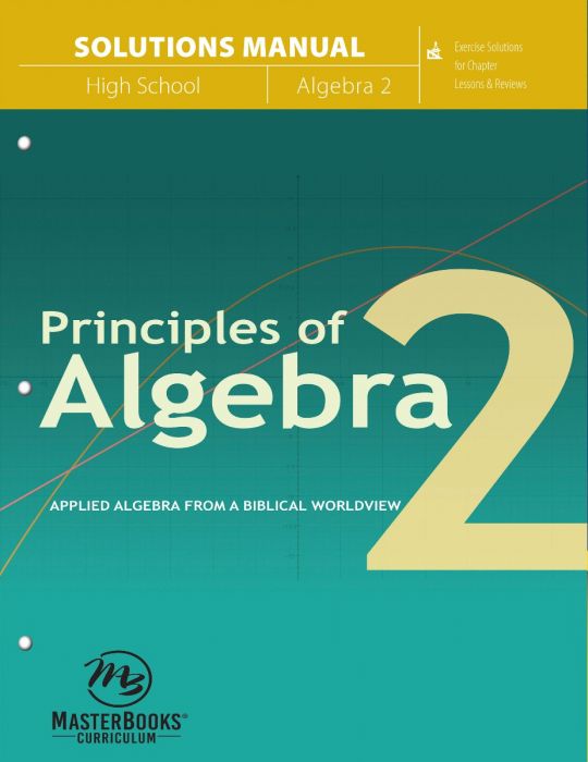 Principles of Algebra 2 - Solutions Manual