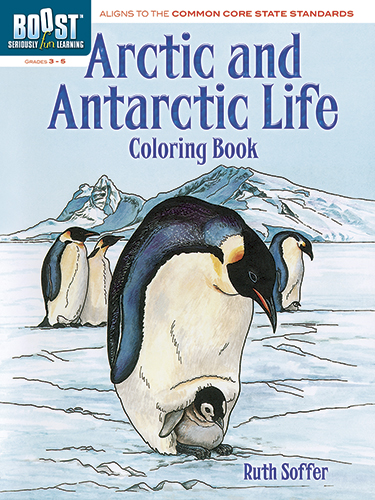 Arctic and Antarctic Life Coloring Book