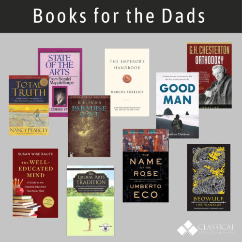 Book Stack for Dads