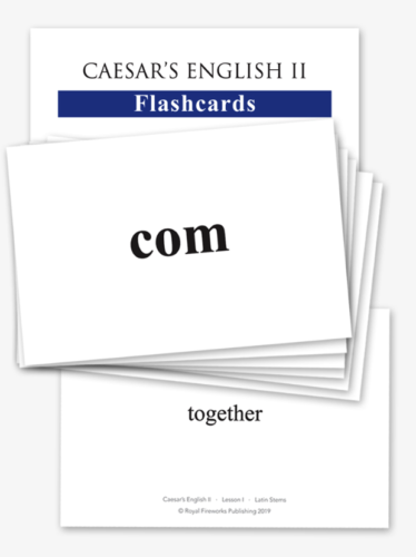Caesar's English II - Flashcards