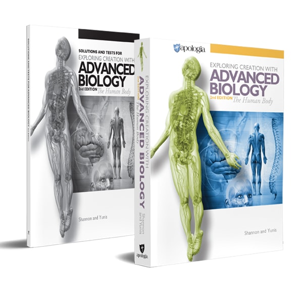 Exploring Creation with Advanced Biology: The Human Body, 2nd Edition - Textbook, and Solutions and Tests Manual