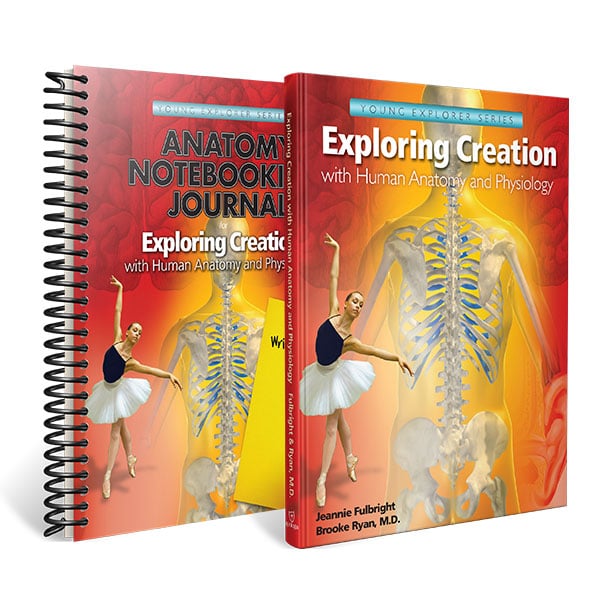 Exploring Creation with Human Anatomy and Physiology - Textbook and Notebooking Journal