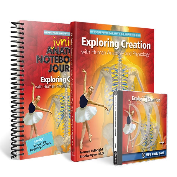 Exploring Creation with Human Anatomy and Physiology - Textbook, Junior Notebooking Journal MP3 Audio