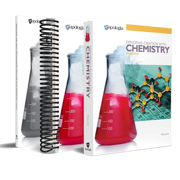 Exploring Creation with Chemistry 3rd Ed. - Textbook, Solutions and Tests Manual, and Student Notebook