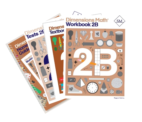 Dimensions Math 2 Set B (with Home Instructor’s Guide)