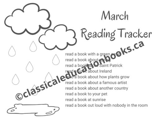 March Reading Tracker - Free Digital Download