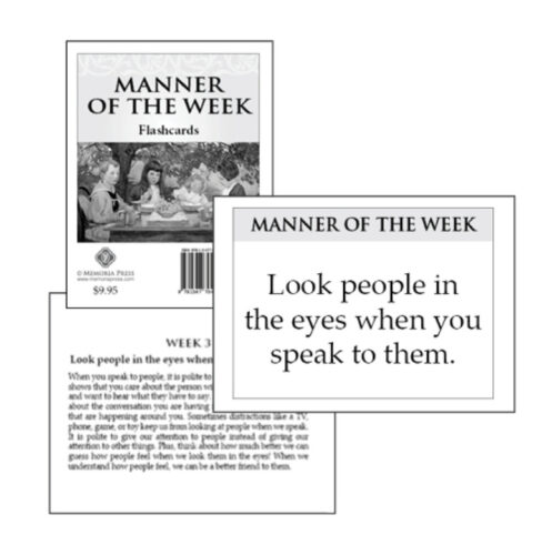 Manner of the Week - Flashcards