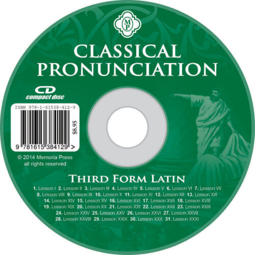 Third Form Latin - Classical Pronunciation CD