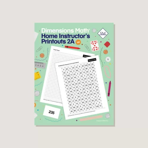 Singapore Dimensions Math: Level 2A - Home Instructor's Printouts