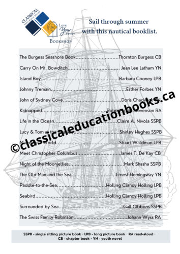 Summer Nautical Booklist