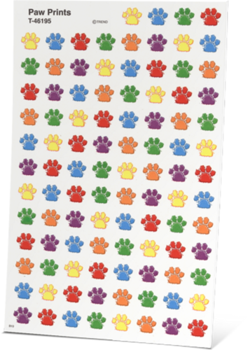 Private Eye Pawprint Stickers