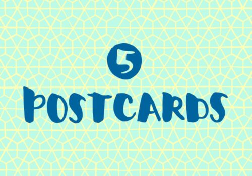 5 Postcards - Encouragement