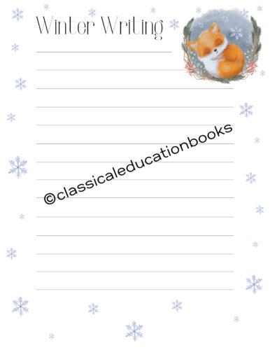 Winter Writing