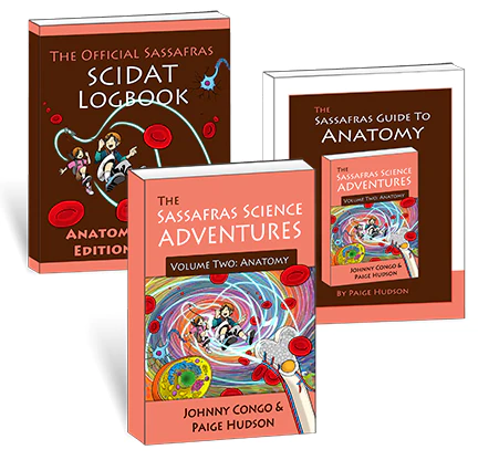 The Sassafras Science Adventures Volume 2: Anatomy Set
