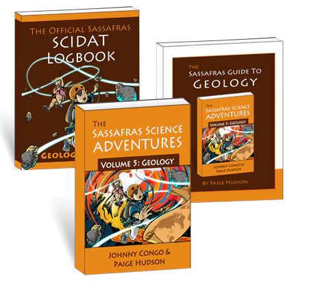 The Sassafras Science Adventures Volume 5: Geology Set