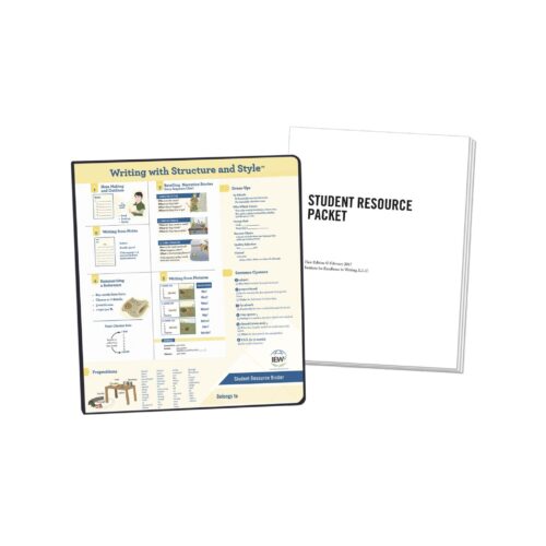 Student Resource Package - Packet and Binder