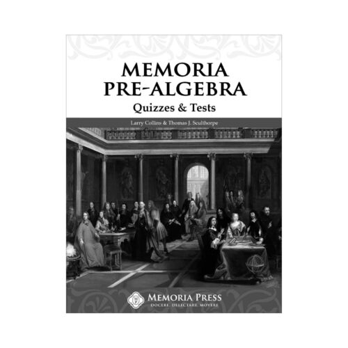 Memoria Pre-Algebra - Quizzes and Tests