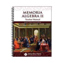 (PRE-ORDER) Memoria Algebra II - Teacher Manual